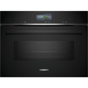 Siemens iQ700 Compacte Oven Met Magnetron 60cm Zwart CM776G1B1