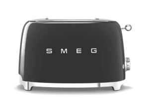 Smeg TSF01BLEU Broodrooster 2x2 Zwart Glanzend – Retro Design & Perfect Toastresultaat
