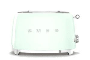 Smeg TSF01PGEU Broodrooster 2x2 Watergroen Glanzend – Retro Design & Perfect Toast