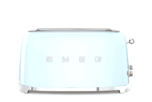 Smeg TSF02PBEU Broodrooster 2x4 Pastelblauw – Retro Design & Hoge Capaciteit