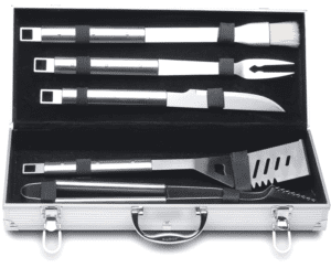 Berghoff 1108180 6-delige Barbecueset Aluminium Koffer