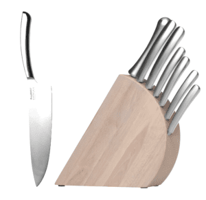 Berghoff 1308037 8-delig Messenblok Keukenmessen Se RVS