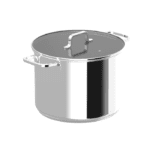 Berghoff 1315081 Kookpot met Deksel Pan voor Soepen RVS