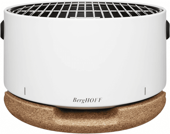 Berghoff 2415600 Tafelbarbecue met grillfunctie Wit