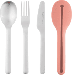 Berghoff 3950130 Set Reisbestek Terracotta Stijlvol en Praktisch