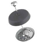 Berghoff 1107129 Koffie- en Theepot 0,60 L RVS en Glas