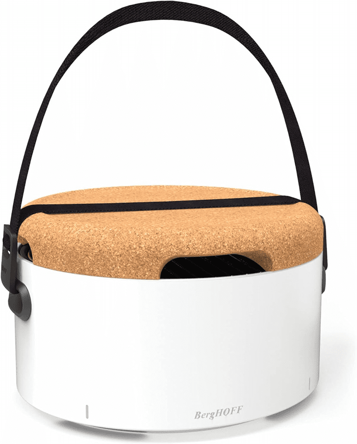 Berghoff 2415600 Tafelbarbecue met grillfunctie Wit