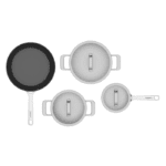 Berghoff 1315154 7-delige Kookpottenset Pannen met Deksel RVS