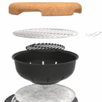 Berghoff 2415600 Tafelbarbecue met grillfunctie Wit