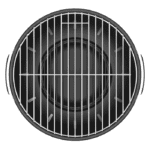 Berghoff 2415601 Tafel BBQ Tafelbarbecue met Grillfunctie Zwart