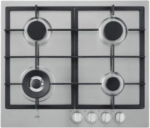 ETNA KG959RVSA Gaskookplaat met Wokbrander 59cm RVS