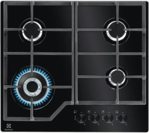 Electrolux KGG6436K Gas‑op‑Glas Kookplaat 60cm Zwart