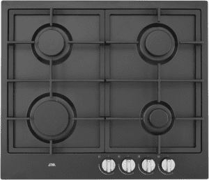 ETNA KG859ZTA Inbouw Gaskookplaat 60 cm Zwart