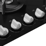 ETNA KGG870ZTA Gas-op-Glas Kookplaat met Wokbrander 75cm