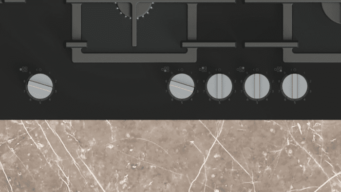 Siemens EP9A6MI40N iQ500 90 cm Gaskookplaat Zwart