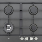 ETNA KG959ZTA Gaskookplaat met Wokbrander 59 cm Zwart