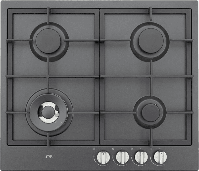 ETNA KG959ZTA Gaskookplaat met Wokbrander 59 cm Zwart